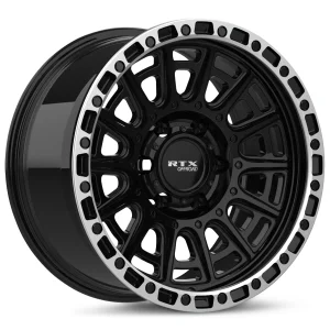 RTX Wheels – Striker – Black – 17″x8.5″ 10mm – Summer Wheels – 178609
